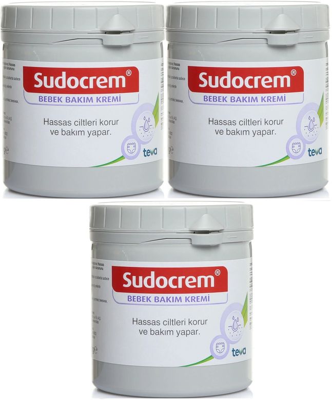 Sudocrem Cilt Bebek Bakım - Pişik Kremi 400GR (3 Lü Set)