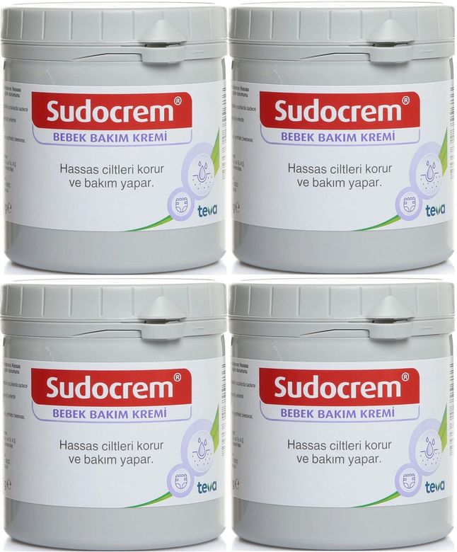 Sudocrem Cilt Bebek Bakım - Pişik Kremi 400GR (4 Lü Set)