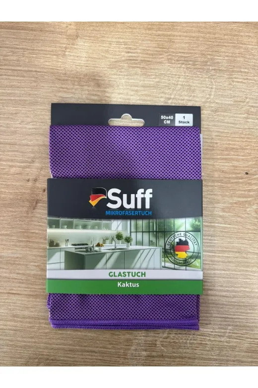 Suff KKTS-59 Kaktüs Mikrofiber Bez / İnce Sporcu Havlusu (50X40Cm) - 2 Adet
