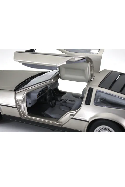 SUN STAR MODEL dmc-01 Dmc 1:18 – Geleceğe Dönüş (Back To Future ) 1981 Delorean Dmc-12 Lk Synoverse Kitap Hediyeli