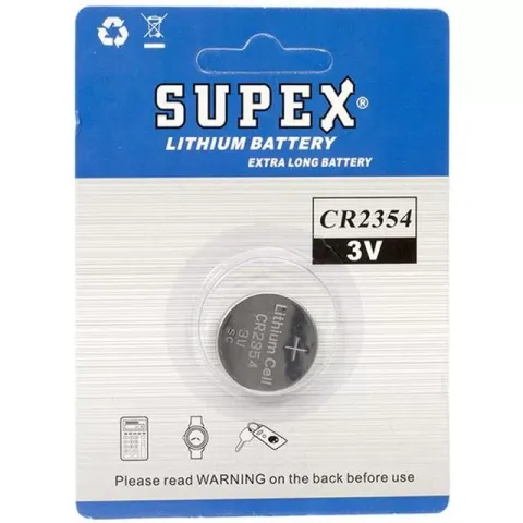 Supex Cr2354 3 Volt Lityum Pil Tekli