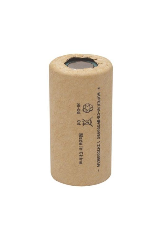 Supex SP2000SC 1.2V Süpürge Pili Ni-CD Tornavida Pili