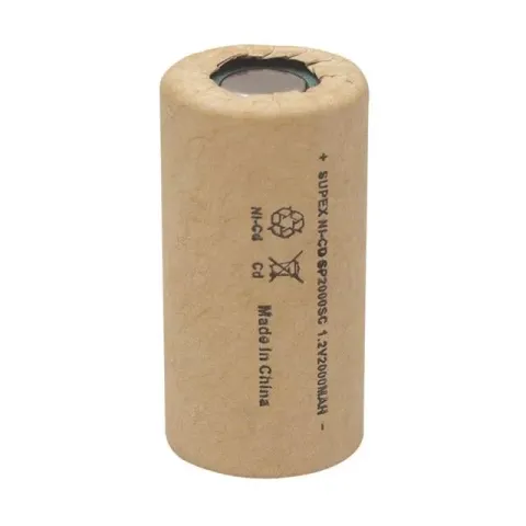 Supex Tekli 1.2 V 2000ma Nı-cd Süpürge Pili 2000sc