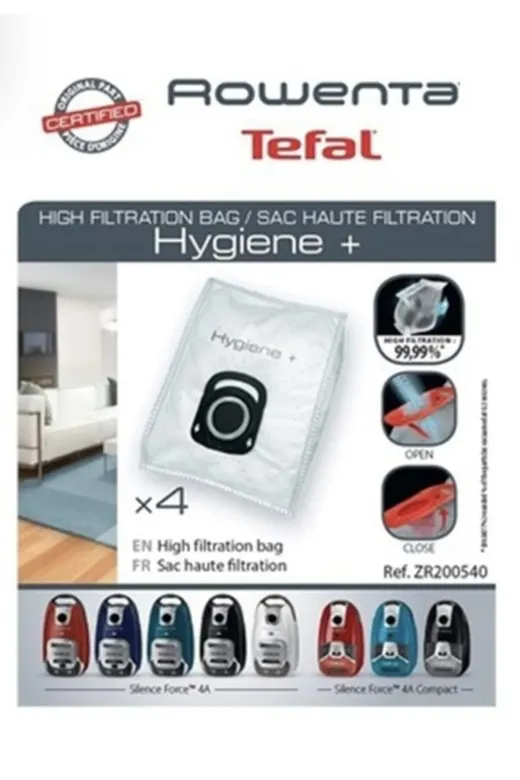 süpürgeevim süpürgeevim394 Hygiene+ Toz Torbası(Bir Pakette 4 Adet)