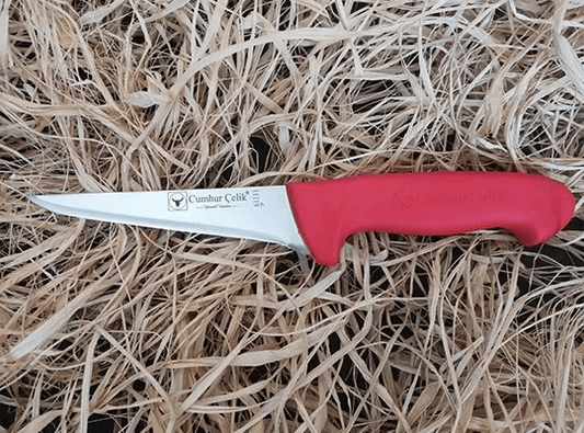 Sürmene 61111 Kasap Sıyırma Bıçağı, 12,5 Cm, Kaymaz Sap