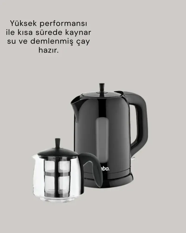 Susuz Çalışma Emniyetli Sinbo Elektrikli Çay Makinesi
