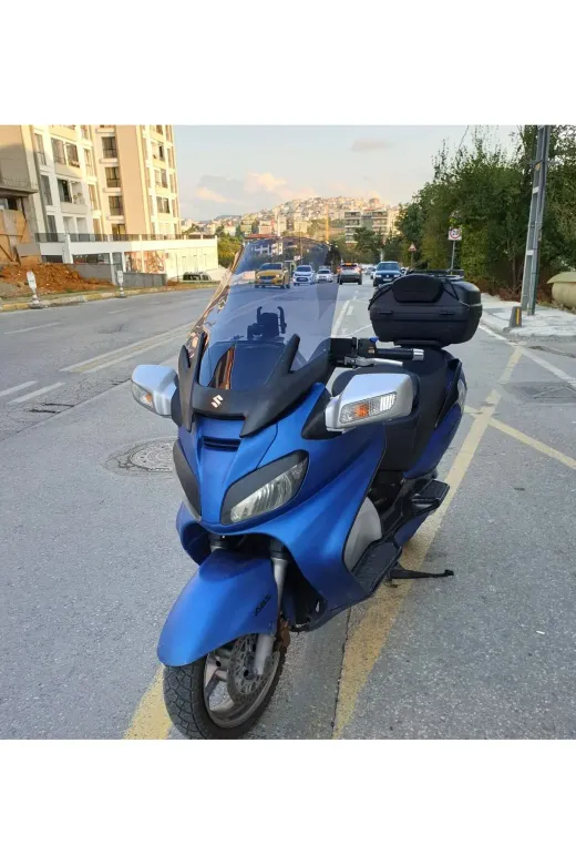 Suzuki Burgman 650 Ön Cam 2005-2008 Model 65cm Füme Renkli 4mm