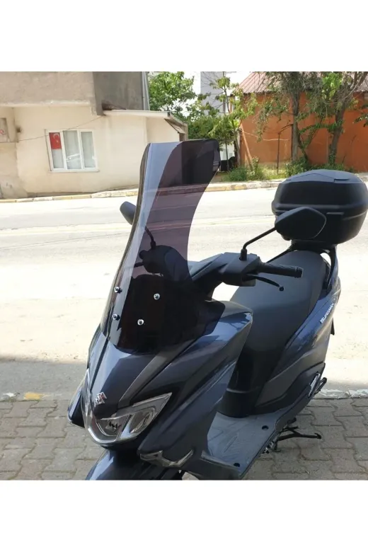 Suzuki Burgman Street EX 125 Ön Cam 2023-2026 Model 62cm Siyah Renkli 4mm