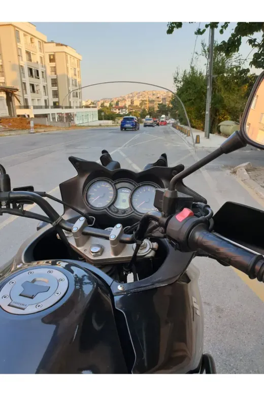 Suzuki V-strom DL 1000 Ön Cam 2004-2010 Model 45cm Şeffaf Renkli 4mm