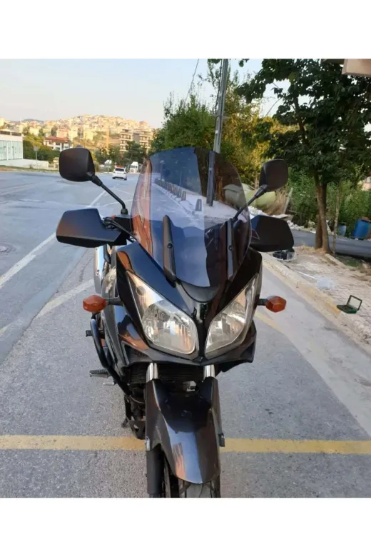 Suzuki V-Strom DL 650 Ön Cam 2004-2010 Model 45cm Füme Renkli 4mm