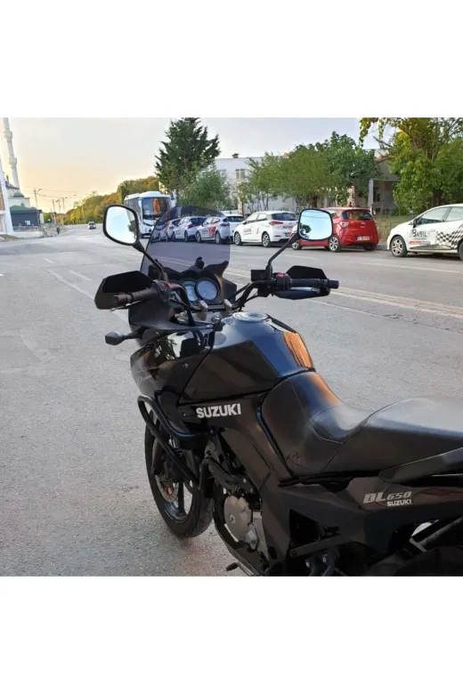 Suzuki V-Strom DL 650 Ön Cam 2004-2010 Model 45cm Füme Renkli 4mm