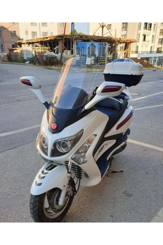 SYM Gts Evo 250 Ön Cam 2006-2015 Model 63cm Şeffaf Renkli 4mm 10cm daha Uzun
