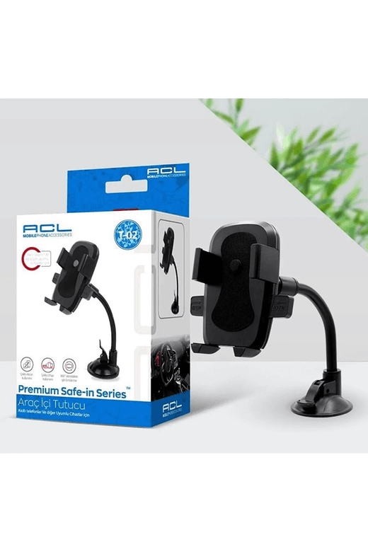 T-02v Acl T-02 Premium Safe-In Series Araç İçi Telefon Tutucu