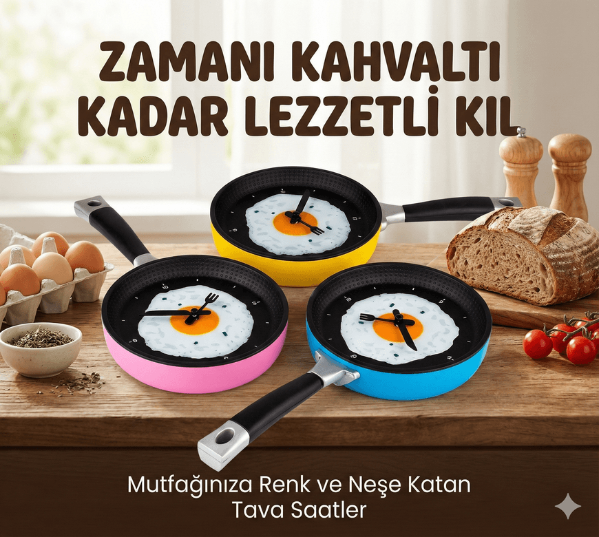 Ta Konseptli Duvar Saati