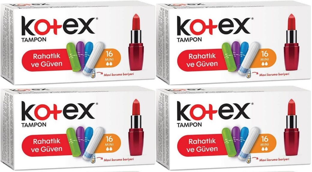 Tampon Mini 64 Lü Set (4PK*16)