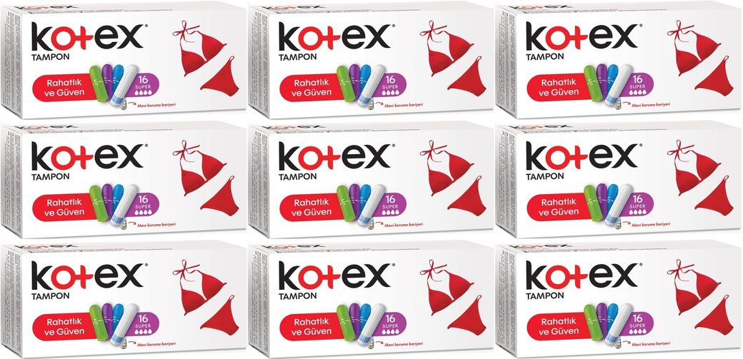 Tampon Süper 144 Lü Set (9PK*16)