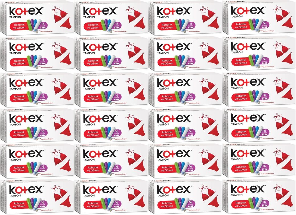 Tampon Süper 384 Lü Set (24PK*16)