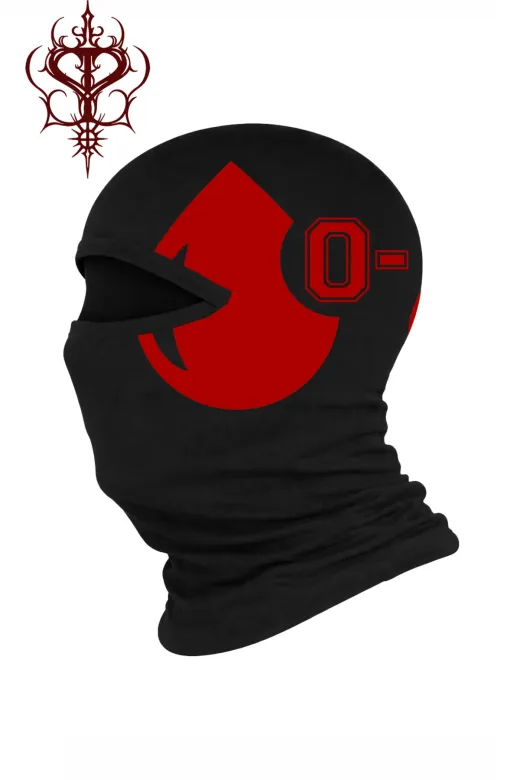 Tarzsokak O-Rh-Negatif-(O-) O Rh Negatif (O ) Motosiklet Giyim Maske & Balaklava