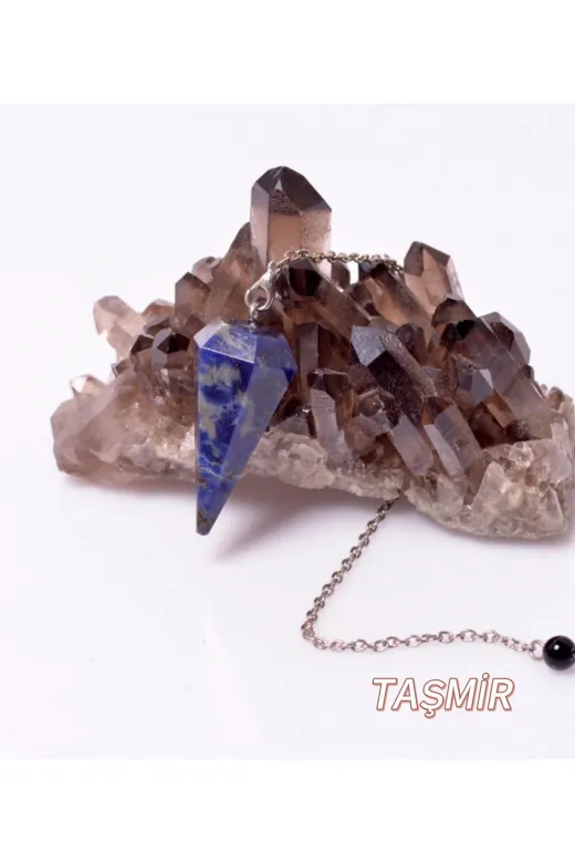 Taş-Mir 0099884667 Sodalit Taşı Pandül - Doğal Taş Sarkaç