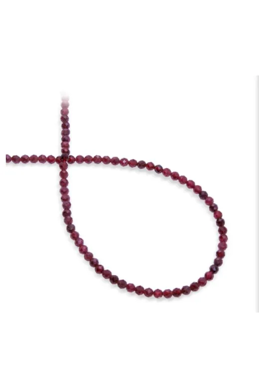 Taş-Mir TYCD31C73A9AD430DD8C04400 Lâl Garnet Taşı 3 Mm Dizi