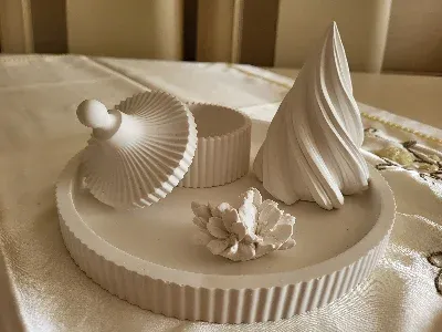 TAŞ TOZU DEKORATİF SET-3
