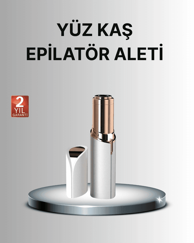 Taşınabilir Yüz ve Kaş Epilatörü – Acısız Tüy Temizleme