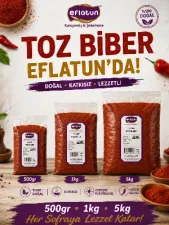TATLI TOZ BİBER 5 ADET 1KG