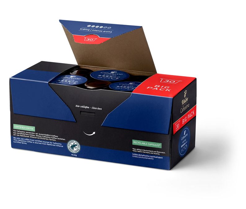 Tchibo 526444 Cafissimo Kahve Intense Aroma- 30 Kapsül