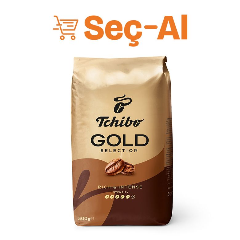 tchibo7882 Tchibo Gold Selection Çekirdek Kahve 500 G