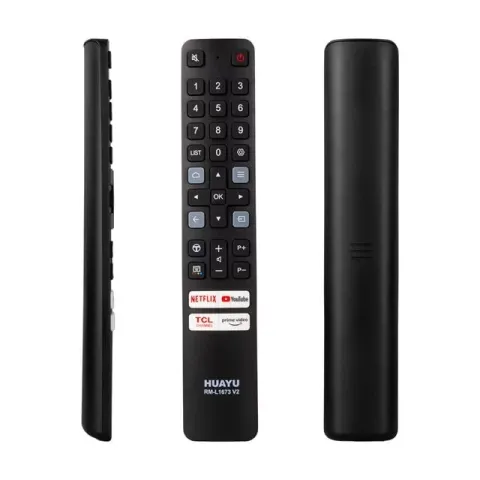 Tcl Rm-l1673 V2 Netflix - Prime Video - Tcl Chanel - Youtube Tuşlu Tcl Lcd Led Tv Kumanda