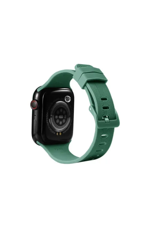 Techaks KORDONWTC-42mm-KRD-23 Apple Watch 42Mm Krd-23 Uyumlu Silikon Kordon