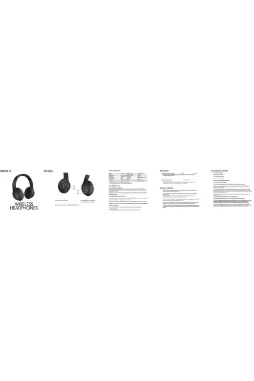 Techaks T10069-TCHS Zore Btk-Zr51 Bluetooth Kulaklık - Beyaz