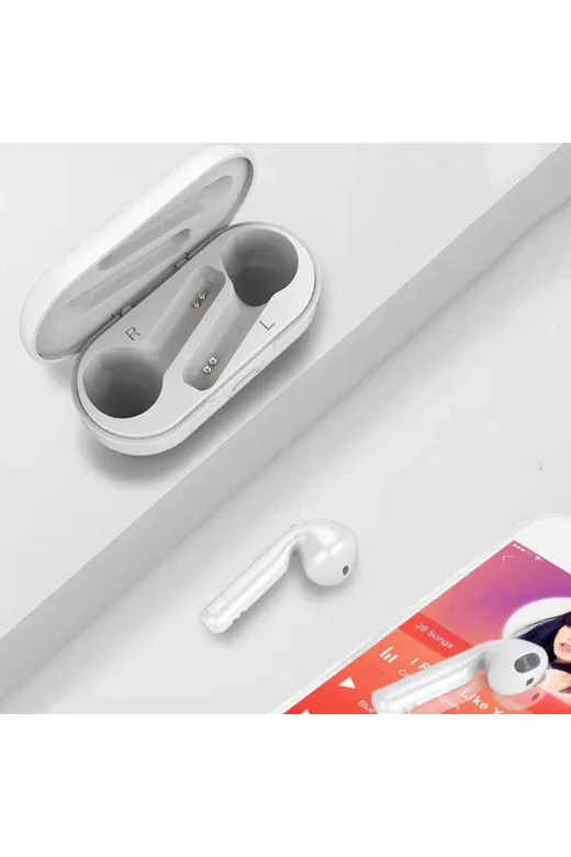 Techaks T10621-TCHS Zore Btk-Zr52 Bluetooth Kulaklık - Beyaz