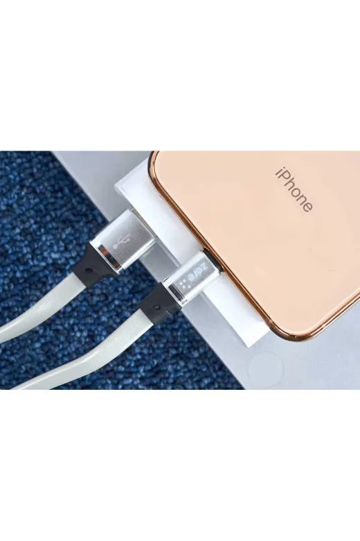 Techaks T10630-TCHS Siyah Lightning Vera Usb Kablo-Zore