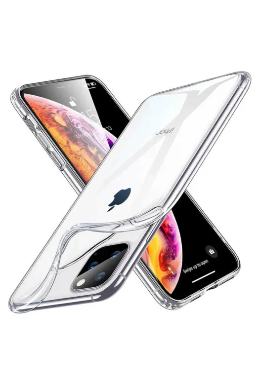 Techaks T11584-TCHS Iphone 11 Pro Max Kılıf Zore Nitro Anti Shock Silikon - Renksiz