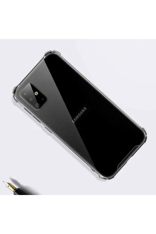 Techaks T11808-TCHS Galaxy S20 Kılıf Zore Nitro Anti Shock Silikon - Renksiz