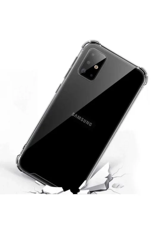 Techaks T11808-TCHS Galaxy S20 Kılıf Zore Nitro Anti Shock Silikon - Renksiz
