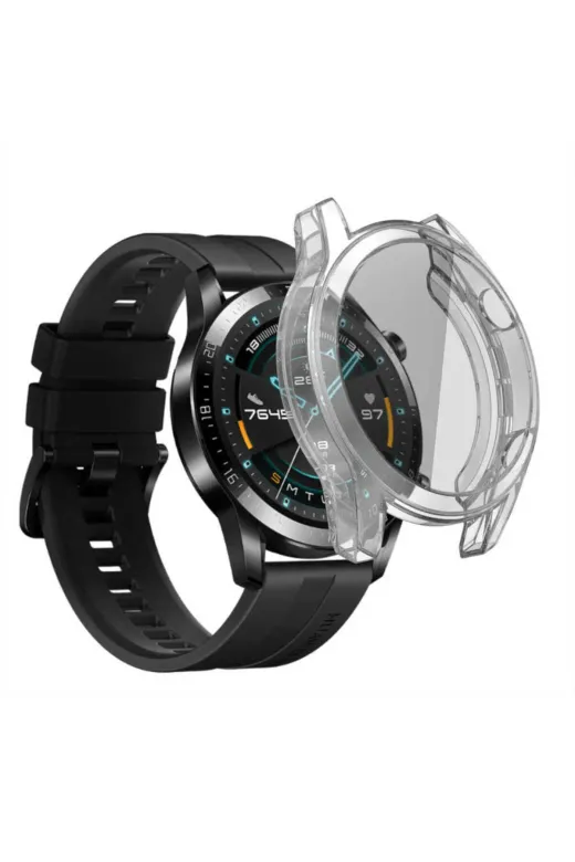 Techaks T13804-TCHS Huawei Gt2 46Mm Watch Gard 02 Ekran Koruyucu Tchs - Renksiz