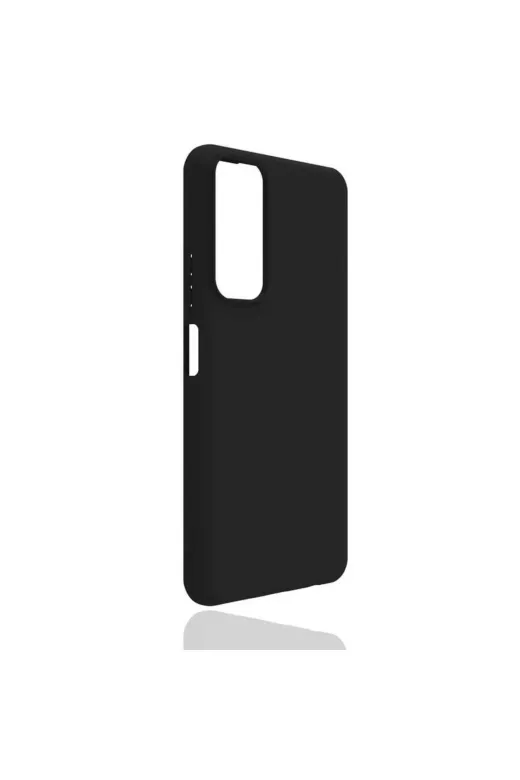 Techaks T15152-TCHS Huawei P Smart 2021 Kılıf Soft Pürüzsüz Yumuşak Silikon Kapak Biye - Siyah