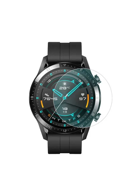 Techaks T15453-TCHS Huawei Watch Gt2 Pro Standart Cam Ekran Koruyucu Tchs - Renksiz