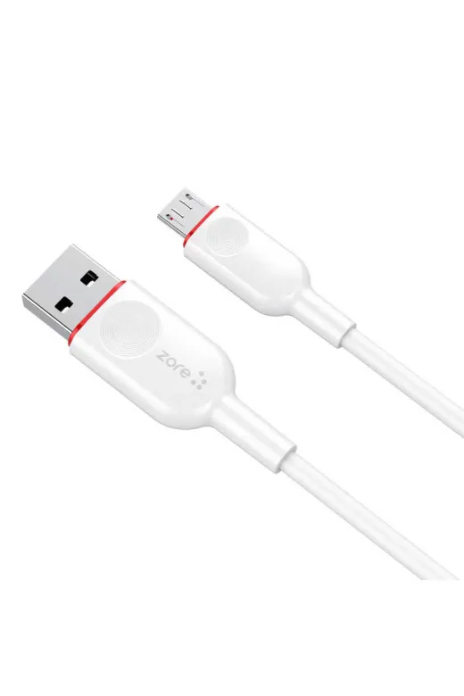 Techaks T15858-TCHS Beyaz Zcl-01 Micro Usb Kablo-Zore