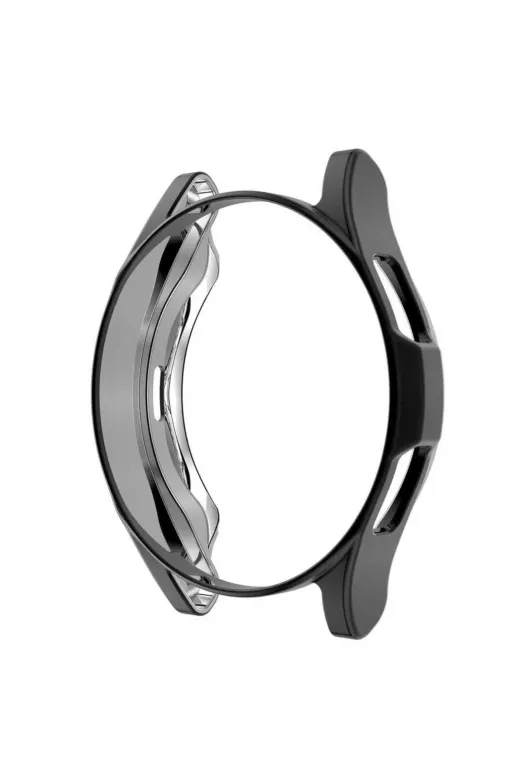 Techaks T19240-TCHS Galaxy Watch 4 Classic 46Mm Watch Gard 02 Koruyucu Silikon Tchs - Gümüş