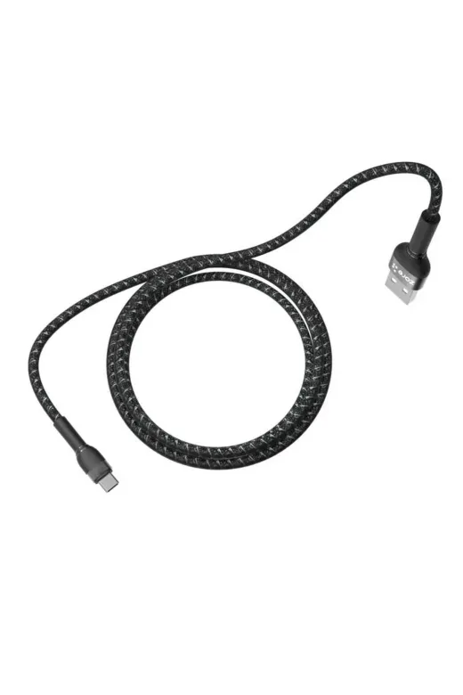 Techaks T19630-TCHS Siyah Shira Serisi Type-C Usb Kablo 2 Metre-Zore