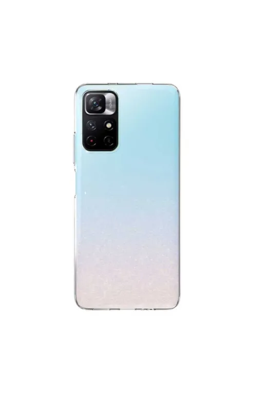 Techaks T20096-TCHS Redmi Note 11 Pro Plus 5G Kılıf Zore Süper Silikon Kapak - Renksiz