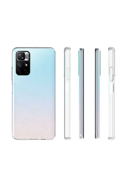 Techaks T20096-TCHS Redmi Note 11 Pro Plus 5G Kılıf Zore Süper Silikon Kapak - Renksiz
