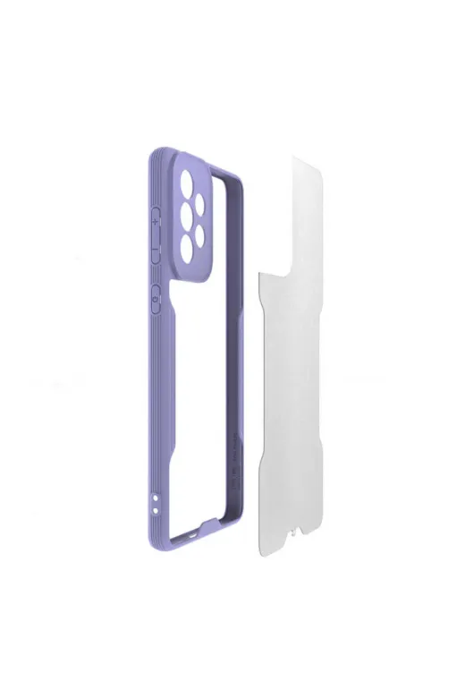 Techaks T20742-TCHS Galaxy A73 Kılıf Zore Parfe Kapak - Koyu Yeşil