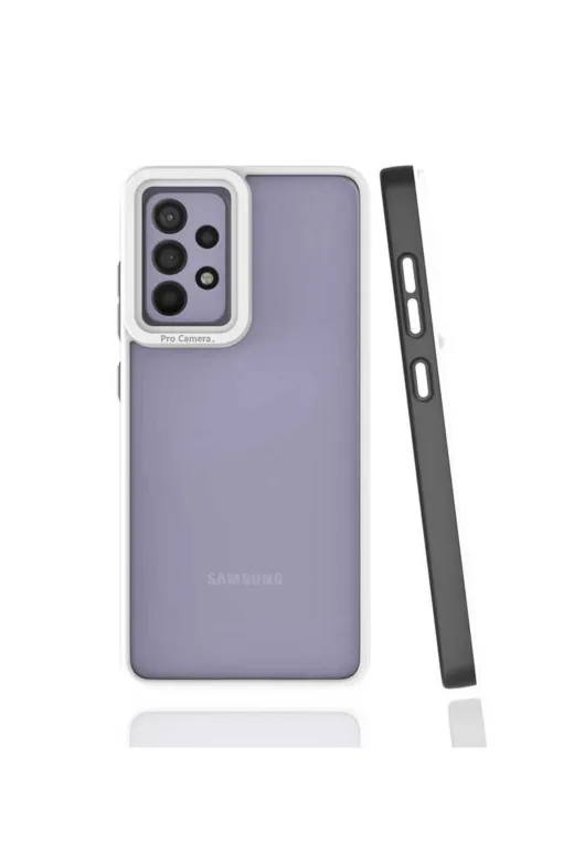 Techaks T20869-TCHS Galaxy A52 Kılıf Zore Mima Kapak - Siyah