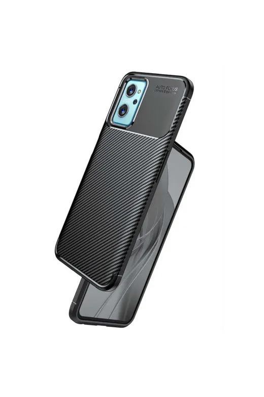 Techaks T21900-TCHS A96 4G Kılıf Zore Negro Silikon Kapak - Siyah