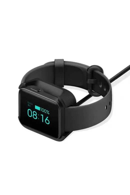 Techaks T24223-TCHS Siyah Xiaomi Redmi Watch (Mi Watch Lite) Usb Şarj Kablosu-Zore