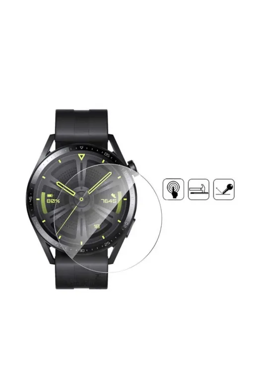Techaks T25291-TCHS Huawei Watch Gt 3 46Mm Narr Tpu Body Ekran Koruyucu Tchs - Renksiz